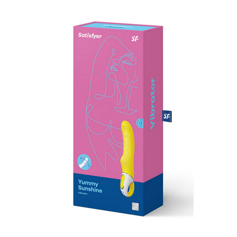 Yummy Sunshine - Classic Vibrator - Yellow