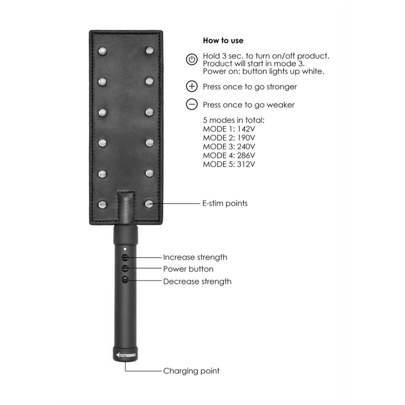 Paddle de stimulation électrique