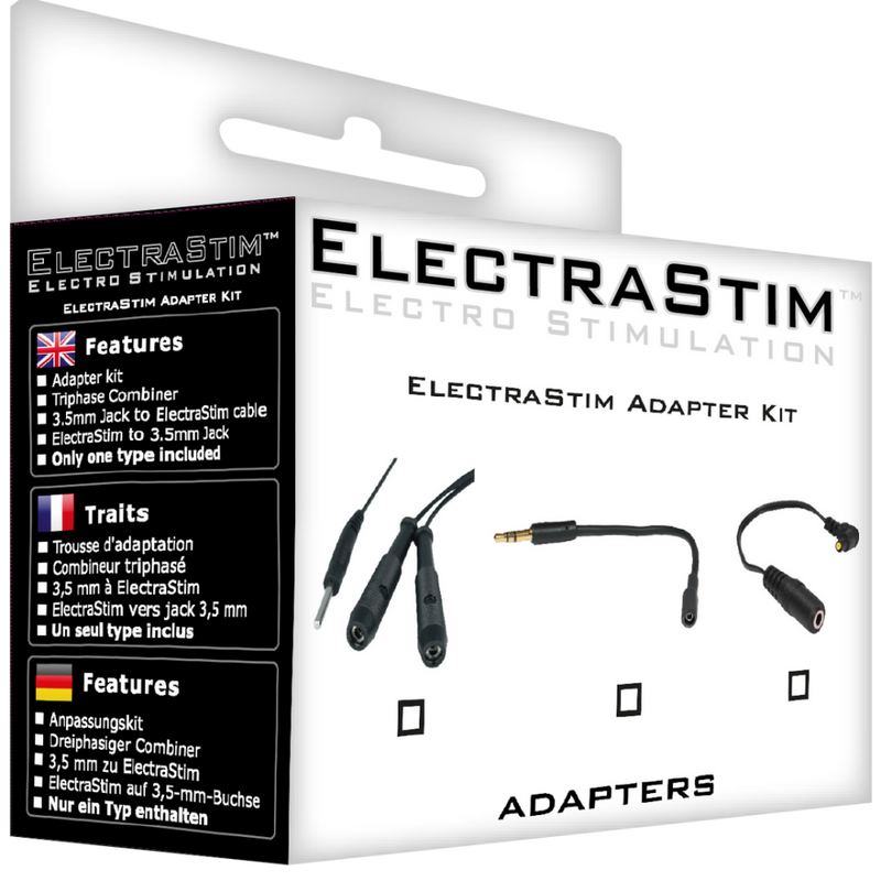 Kit d'adaptateur - 3,5 mm vers prise standard ElectraStim