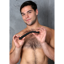 Ergoflo - Embout flexible en silicone pour douche anale - 8 / 20 cm - Noir