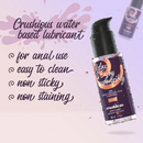 Lubrifiant anal à base d'eau - 1,7 oz fl / 50 ml