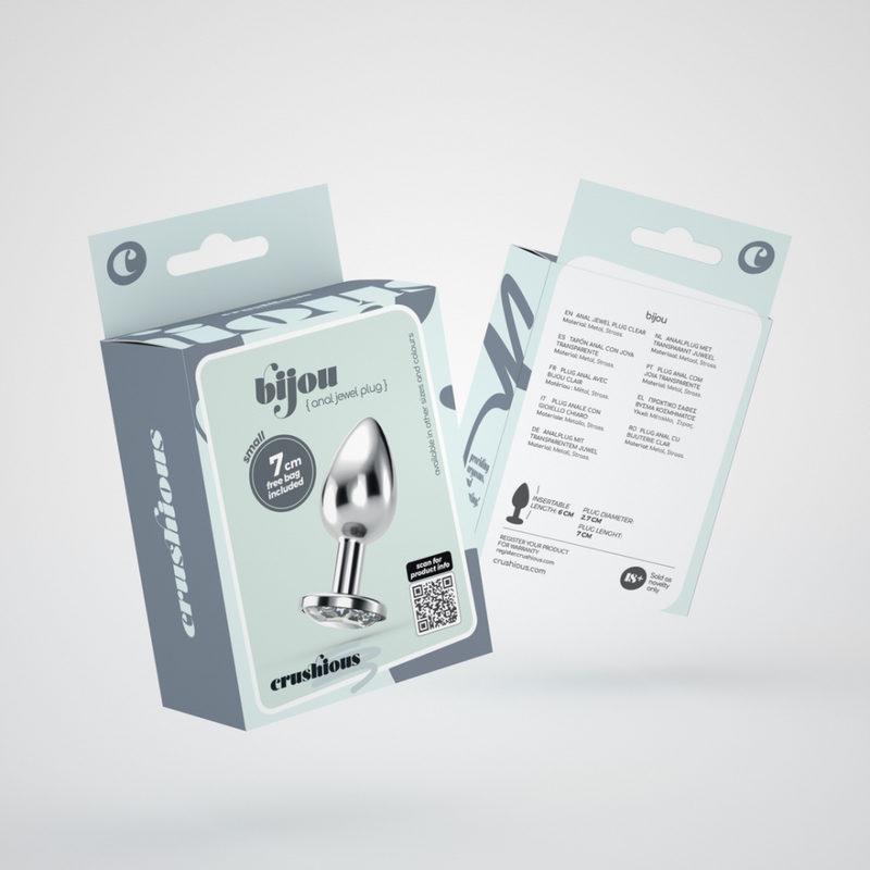 Bijou - Plug Anal Bijou - Petit - Transparent