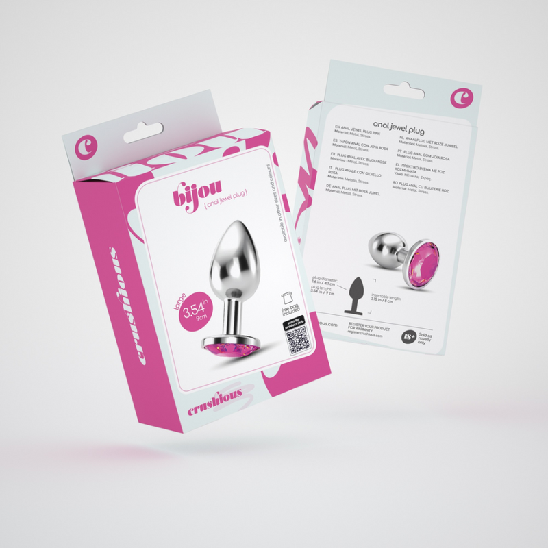 Bijou - Plug Anal Bijou - Grand - Rose