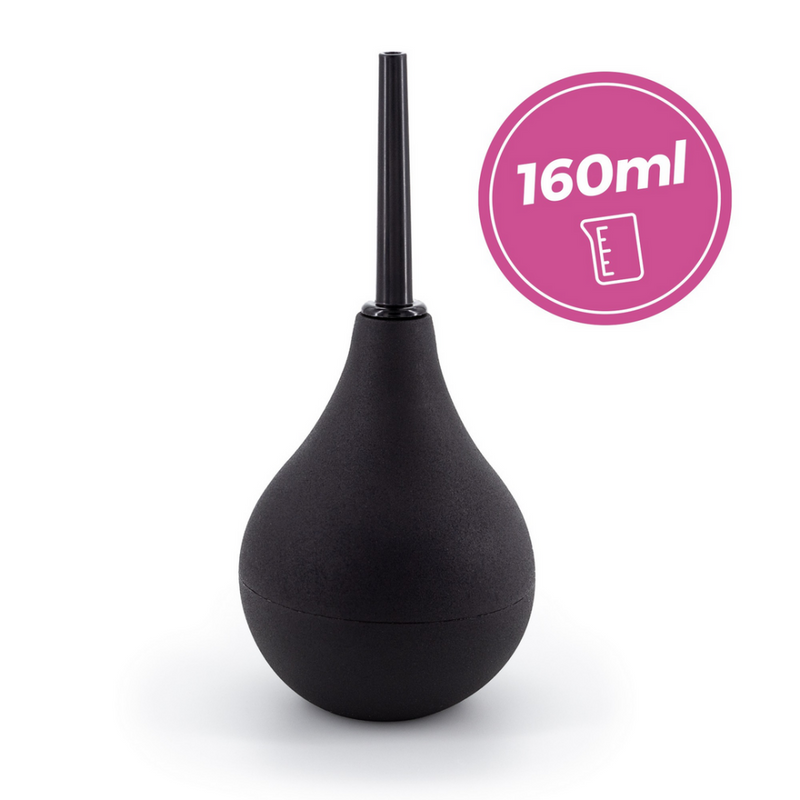 Mega Douche - Douche Anale - 160 ml - Noir