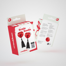 Bettie Boobs - Paillettes de Mamelon - Rouge/Noir