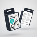 Billy the Ring - Cockring en silicone ajustable - Noir