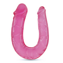 Deep Diver - Double Dildo avec Lubrifiant Anal - 1,7 fl oz / 50 ml - Rose