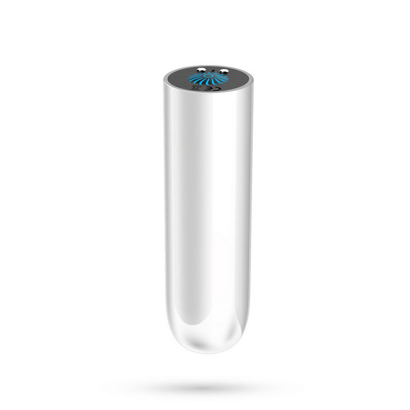 Quackers - Bullet vibrant rechargeable USB - Blanc