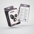 Twister - Plug Anal Rotatif avec Télécommande - Noir