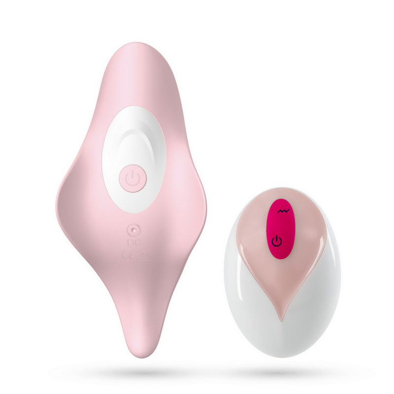 Mobula - Vibrateur de Culotte avec Télécommande - Rose
