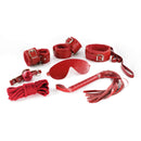 Dungeons and Maidens - Kit BDSM de 8 pièces - Rouge