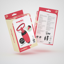 Scarlet - Pompe à vulve vibrante et à succion - Rouge