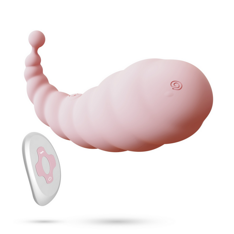 Cocoon - Œuf vibrant rechargeable avec télécommande - Rose
