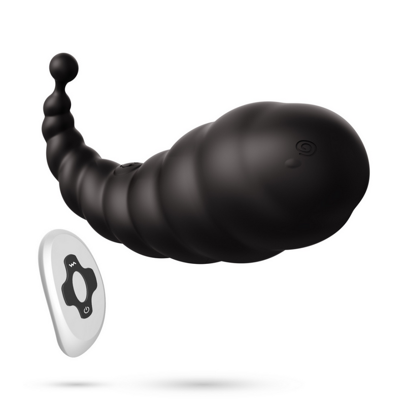 Cocoon - Œuf vibrant rechargeable avec télécommande - Noir