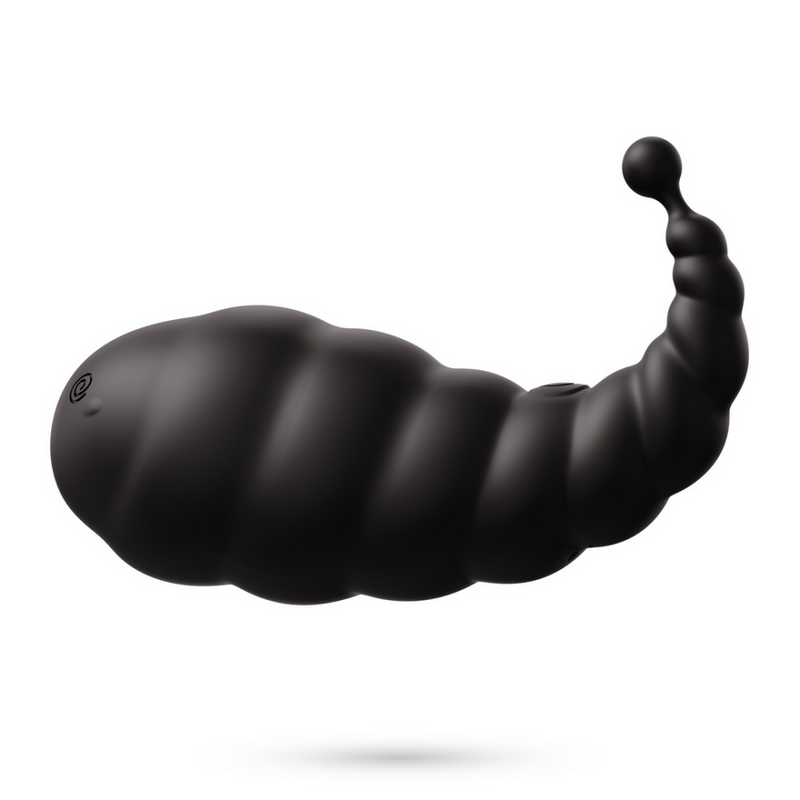 Cocoon - Œuf vibrant rechargeable avec télécommande - Noir