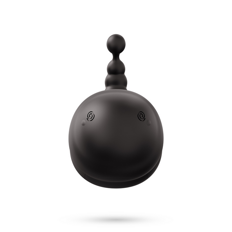 Cocoon - Œuf vibrant rechargeable avec télécommande - Noir