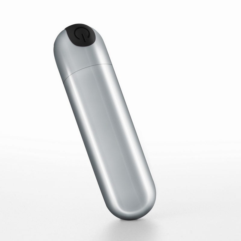 iMoan - Bullet vibrant rechargeable - Argent