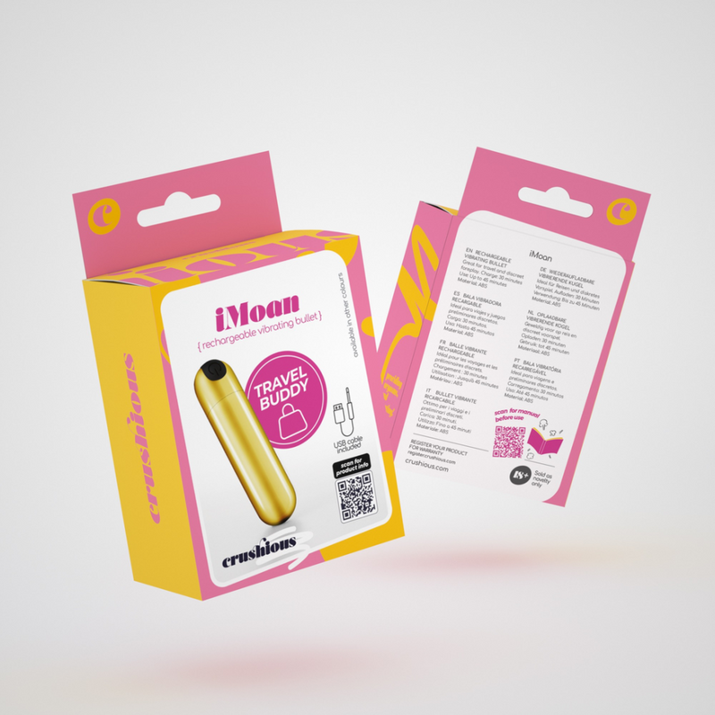 iMoan - Bullet Vibrant Rechargeable - Doré