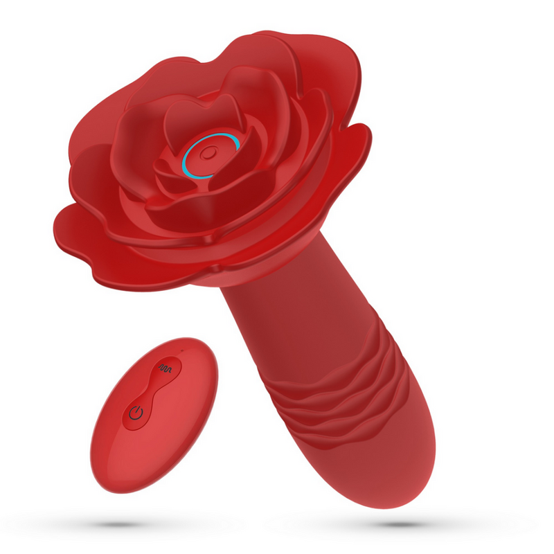 Romeo - Plug Anal Vibrant avec Télécommande - Rouge