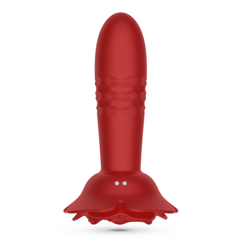 Romeo - Plug Anal Vibrant avec Télécommande - Rouge