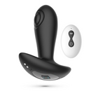 Octo - Plug Anal Tapping avec Télécommande - Noir