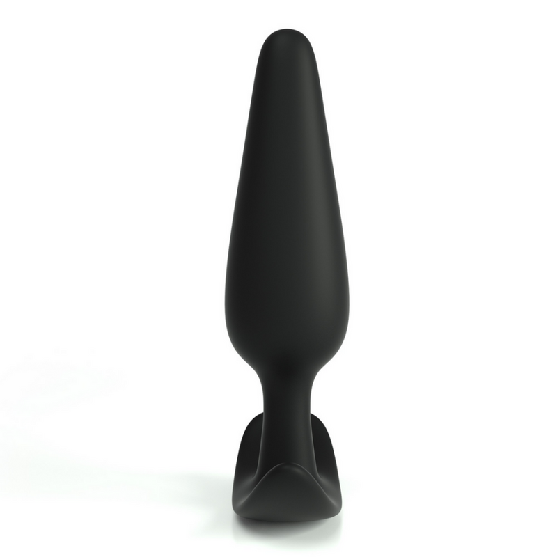 Tic - Plug Anal en Silicone - Petit - Noir