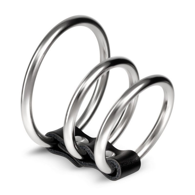 Saruman - Ensemble de Cockrings Métalliques - Argent