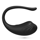 Tamago - Œuf vibrant rechargeable avec télécommande - Noir