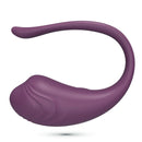 Tamago - Œuf vibrant rechargeable avec télécommande - Violet