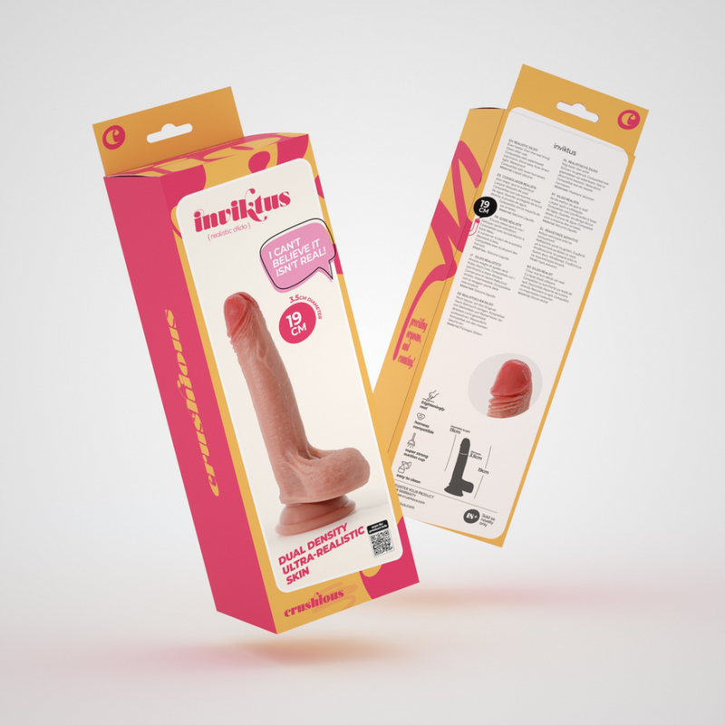 Inviktus - Dildo en silicone liquide - 7 / 19 cm - Chair
