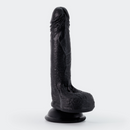 Inviktus - Dildo en silicone liquide - 7 / 19 cm - Noir