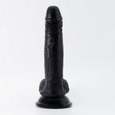 Inviktus - Dildo en silicone liquide - 7 / 19 cm - Noir