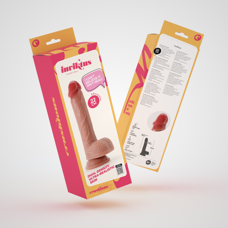 Inviktus - Dildo en silicone liquide - 8 / 22 cm - Chair