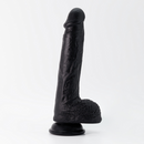 Inviktus - Dildo en silicone liquide - 8 / 22 cm - Noir