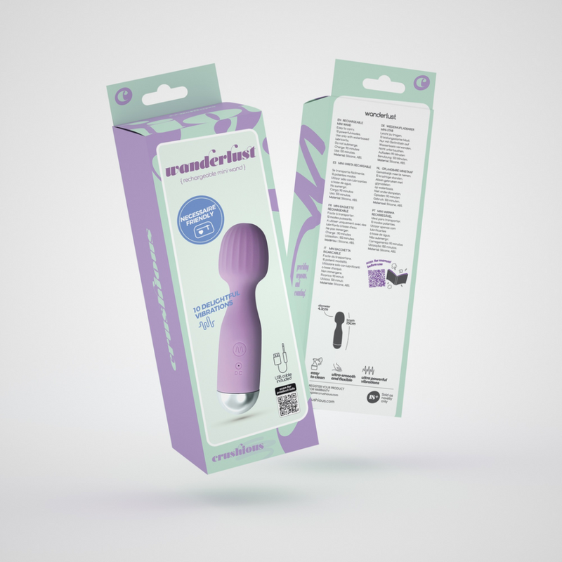 Wanderlust - Mini masseur à baguette - Lilas