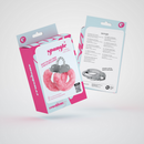 Spangle - Menottes en métal avec peluche - Rose