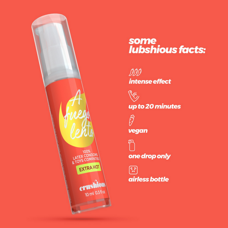 A Fuego Lento - Lubrifiant Chauffant - 0,3 oz / 10 ml