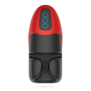 Pancho - Masturbateur Rechargeable avec Pression - Rouge/Noir
