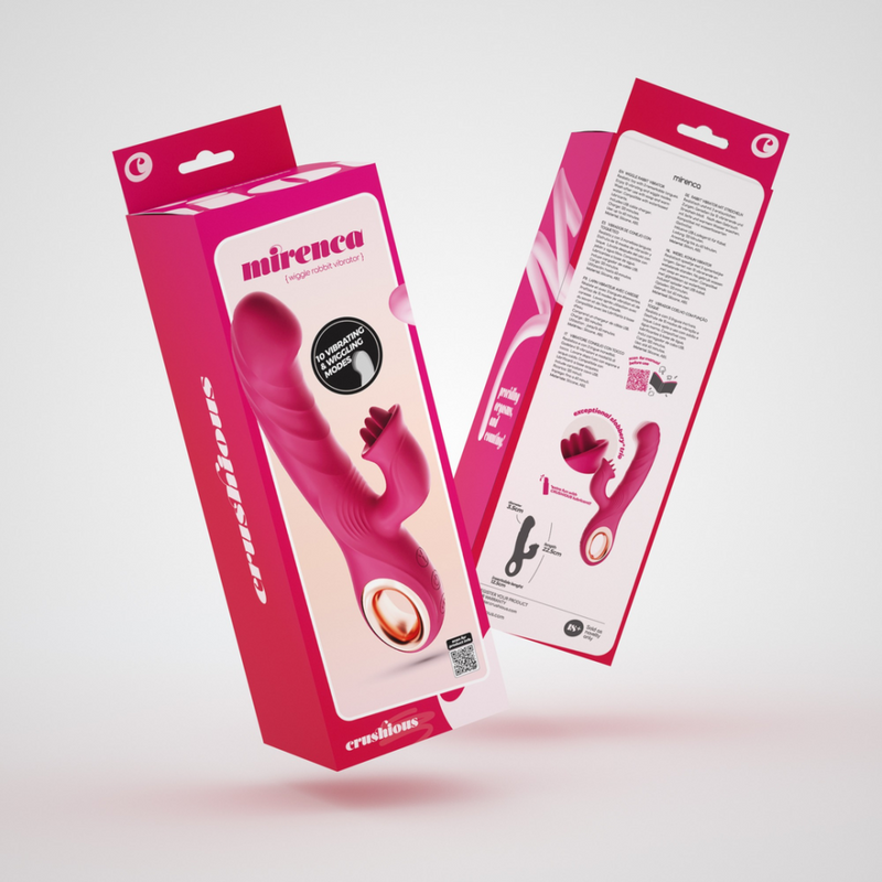 Mirenca - Vibrateur Lapin Wiggle - Rose