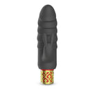 Romanov - Vibrateur Classique avec Manchon en Silicone Amovible - Noir/Doré