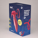 Saci - Stimulateur clitoridien et de mamelons avec suction - Rouge