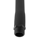 Buse en silicone pour lavement anal - 15 cm - Noir