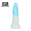 Vein Master - Dildo en silicone - Bleu/Blanc