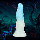Vein Master - Dildo en silicone - Bleu/Blanc
