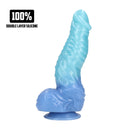 Deep Sea Hydra - Dildo en silicone - Bleu