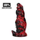 Hell Night Fiend - Dildo en silicone - Rouge/Noir