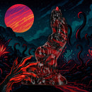 Hell Invader - Dildo en silicone - Rouge/Noir