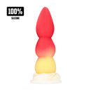 Whipped Berry - Plug Anal en Silicone - Rouge/Jaune