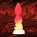 Whipped Berry - Plug Anal en Silicone - Rouge/Jaune