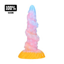 Kraken Arc-en-ciel - Plug Anal en Silicone - Arc-en-ciel
